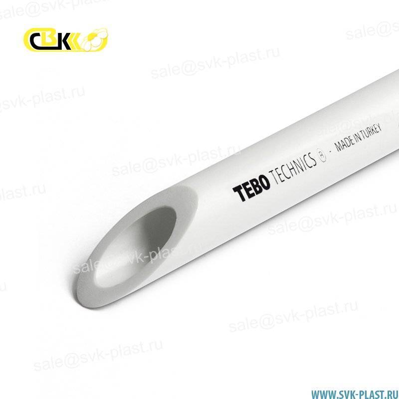 TEBO PP-R SDR6 (PN20) Pipe for cold and hot water