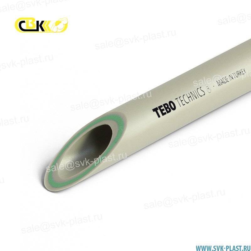 TEBO PP-R Труба SDR6 (PN20) армированная стекловолокном 35