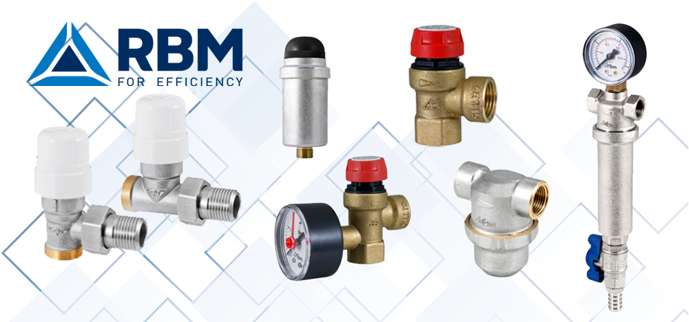 RBM! Expanding the range of shut-off and control valves!